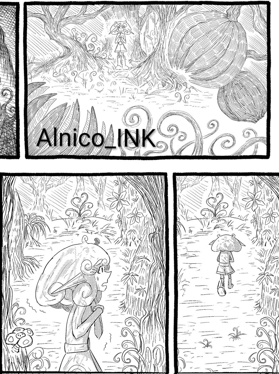 Alnico_INK's tweet photo. Chapter 5 of Mori Story is available to read over on Globalcomix! Green is lost! What will she encounter whilst trying to find her way back to Solace and Adair?

https://t.co/mAJo51sQIn

#originalcharacter #comic #manga #fantasy #illustration #storytelling #adventure https://t.co/ANmesICC5m
