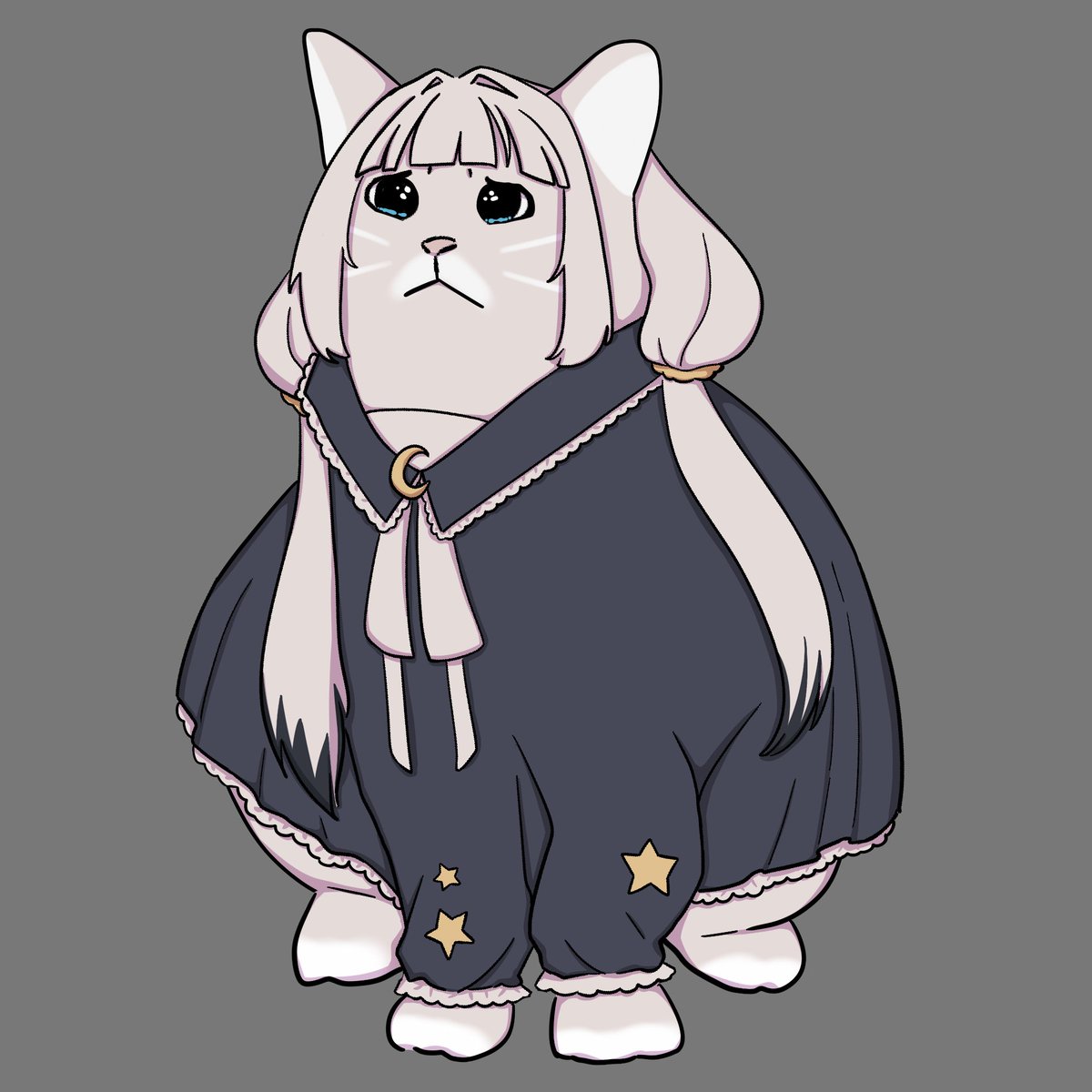 I can get thru this day seeing my sad fat cat. <a href="/manta_reika/">Reika💜🥞 PRISON MOON</a>