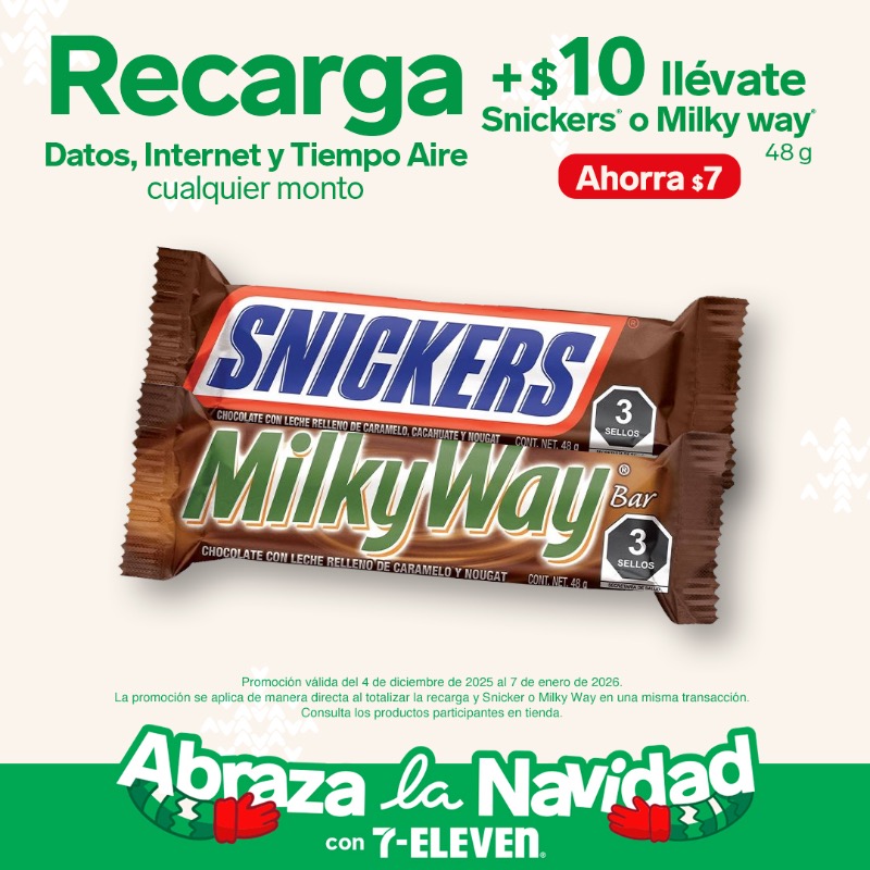 7ElevenMexico's tweet photo. ¿Necesitas efectivo, pagar tus recibos o recargar tiempo aire? Hazlo en nuestras tiendas y llévate productos gratis. ✨