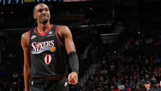 barstoolsports's tweet image. Tyrese Maxey Is All Heart, And He Is All Balls, And He Is A Superstar s.barstool.link/c/article-3558…