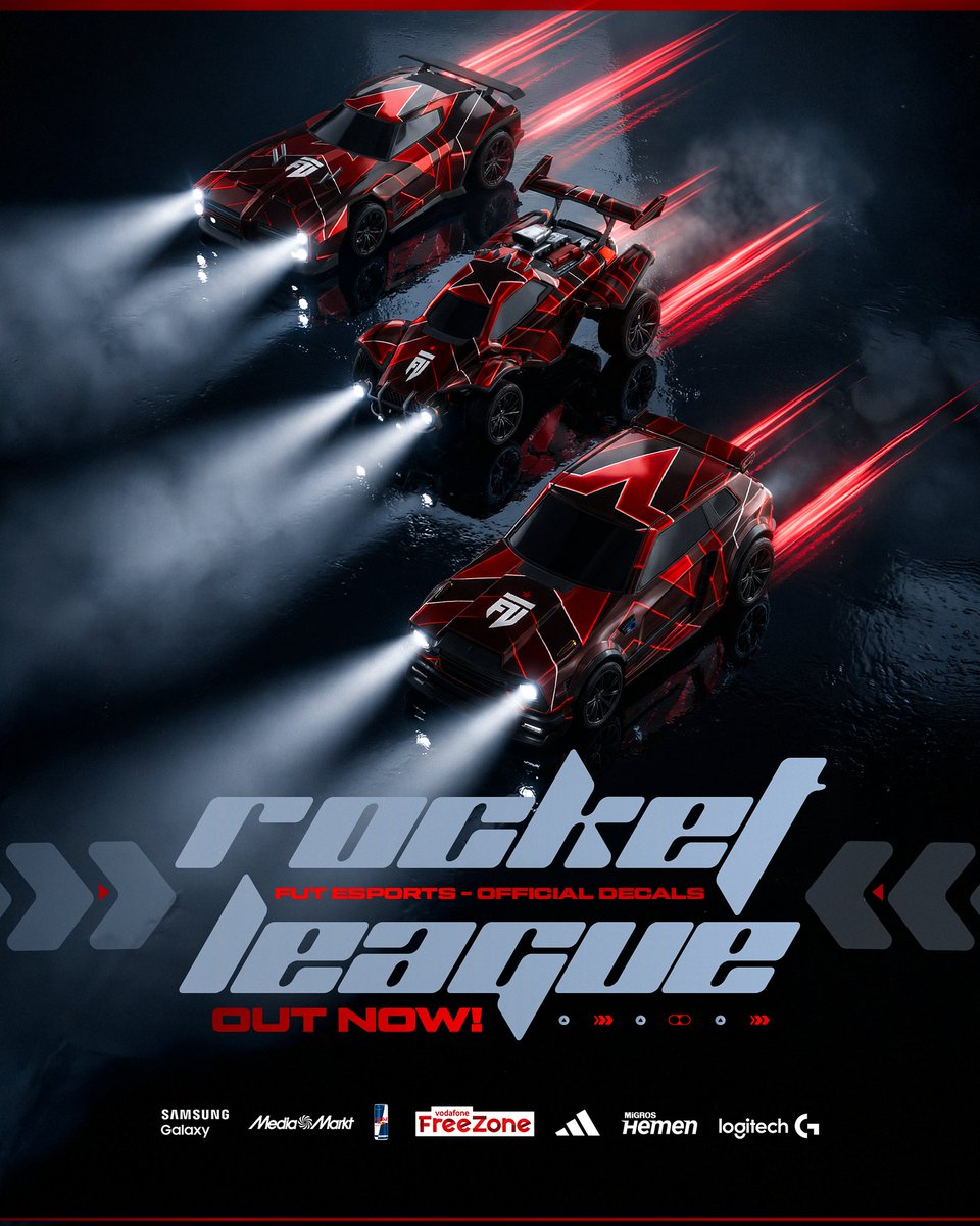 Your favorite shade of red has arrived 🔥

Our 2026 Rocket League Decal will be available on December 10th. Don't miss out! 

#FUTWIN