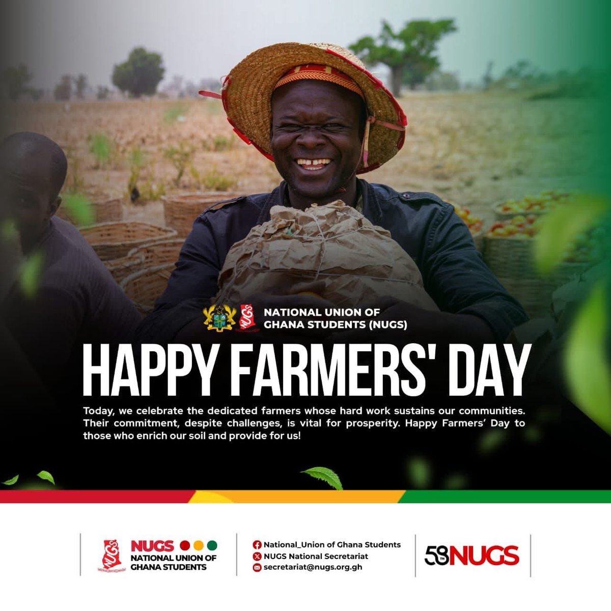 Happy Farmers’ Day to our unsung heroes!🎉