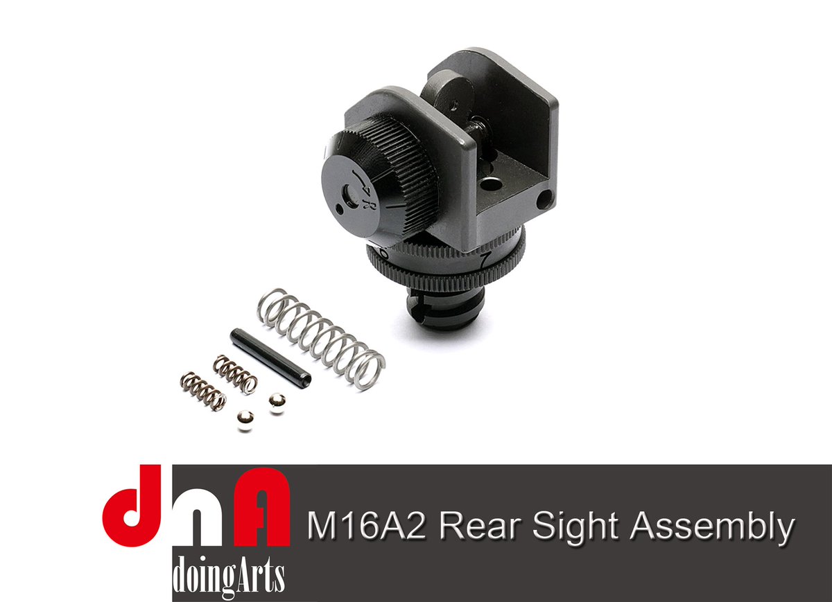 doingarts1's tweet photo. An unbeatable classic sight for the classical 80s vibe

#m16a2
#rearsight
#forvfcm16a2
#gbb
#airsoft https://t.co/toclaYIuQx