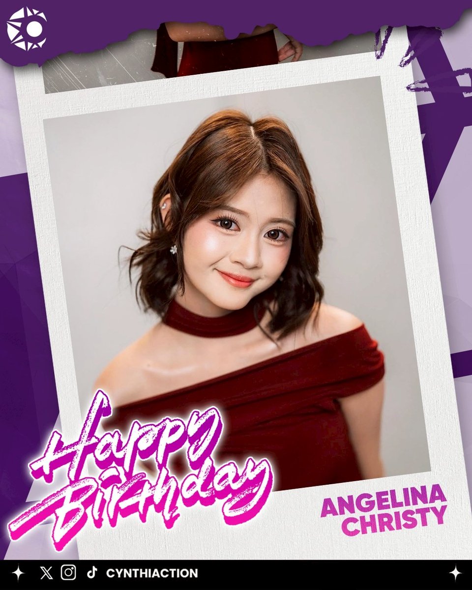 Cynthiaction's tweet image. Happy Birthday, Kak @A_ChristyJKT48 🥳🎉

Perjalananmu tidak selalu mudah, tapi kamu terus melangkah dengan ketulusan dan kerja keras yang menginspirasi. 😊

Semoga diumur yang ini penuh keajaiban yang membuatmu semakin percaya pada diri sendiri. 
Keep growing up beautifully 🌼…