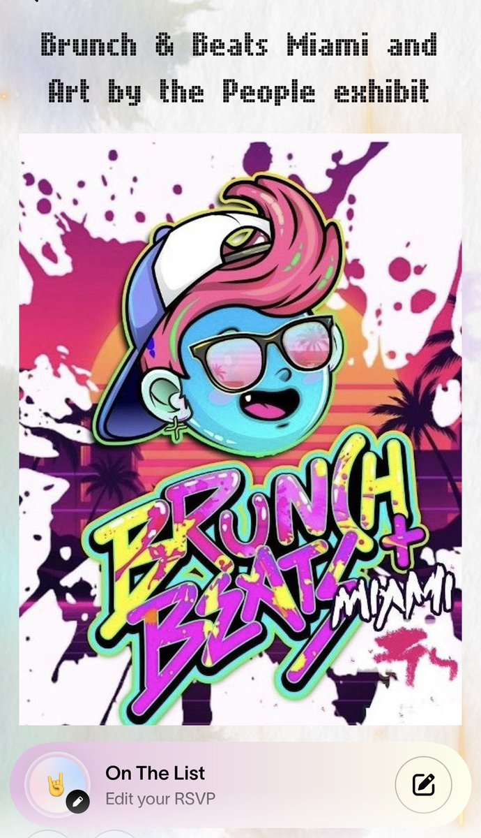 Who’s coming to Miami?

Free to Join me here👉🏼 partiful.com/e/vDNP1DFpJi4K…