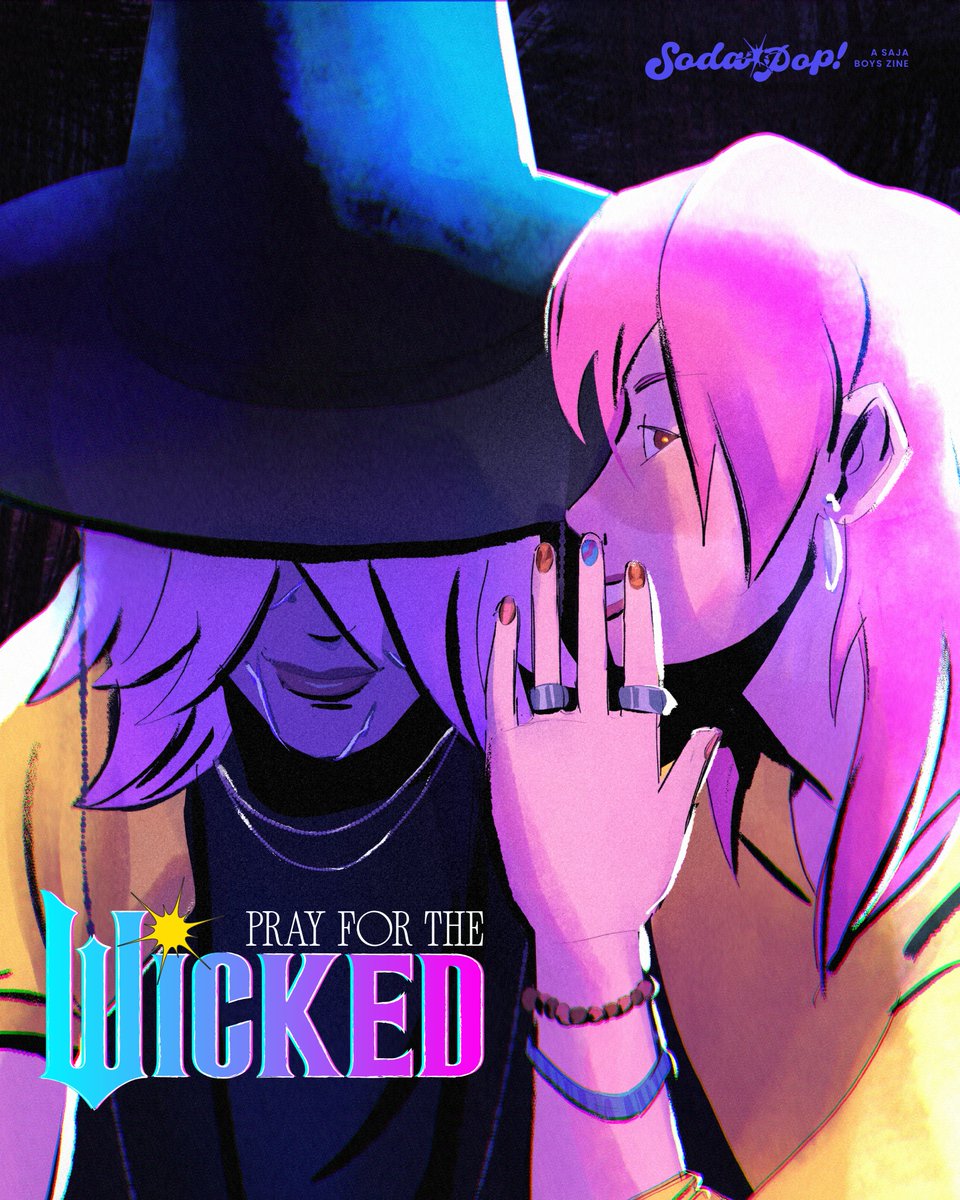 SajaBoysZine's tweet photo. 💥 Promo: Pray For the #Wicked! 💥

It's no Mystery that Romance can change someone for good! 🪄Wanna see more of the #SajaBoys? Stick around for more Soda-Popping Fun! 🫶 https://t.co/f4yywCwTQx