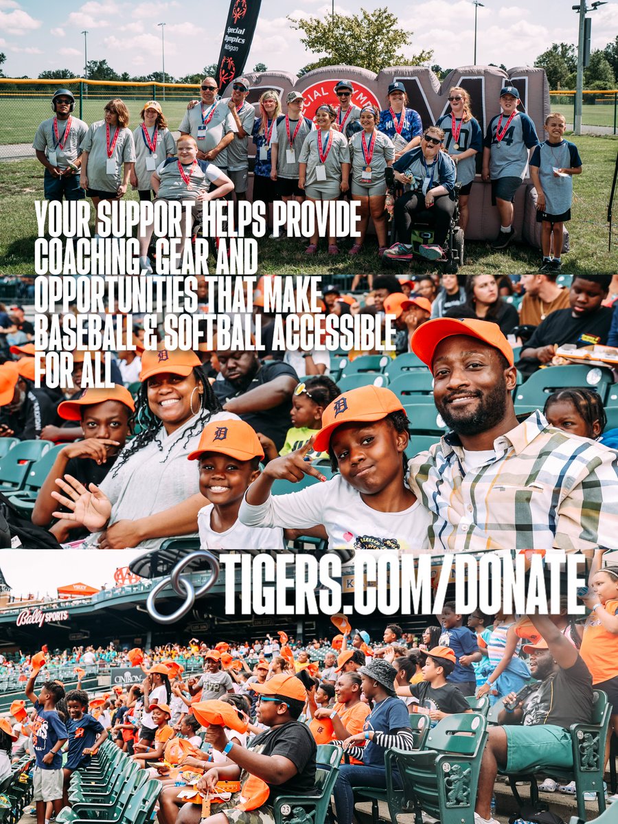 Detroit Tigers Community Impact tweet media