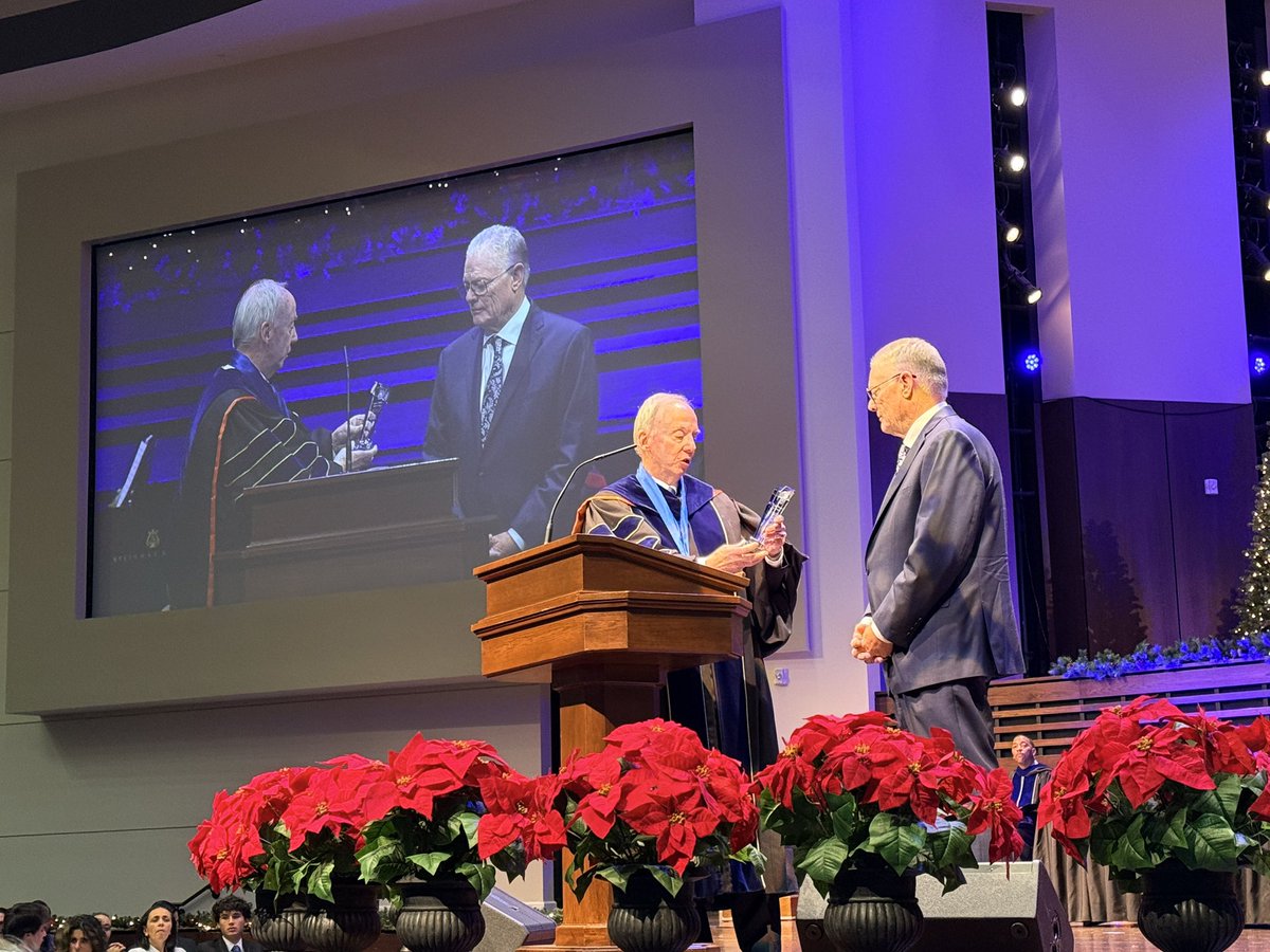 ColbyAdams's tweet photo. Congratulations to my friend John Rayburn as the inaugural recipient of the J. Howard Williams Service Award. His courageous and steadfast service as a trustee has strengthened @SWBTS in ways few will ever fully know. John’s impact will echo through future generations. https://t.co/FZhjpMDcbF