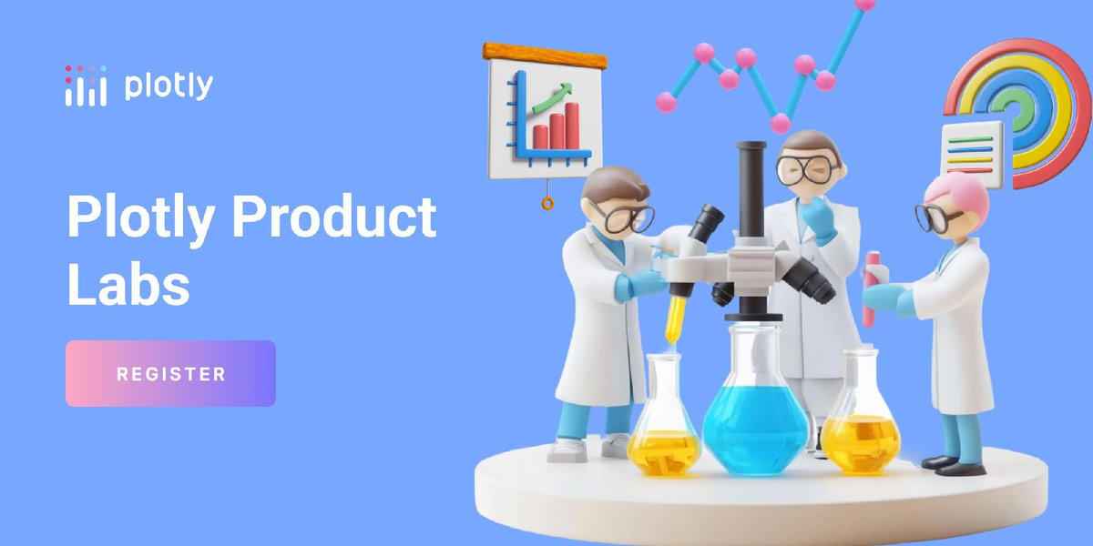 plotlygraphs's tweet image. Join us Dec 9 at 11am EST for a focused, technical session on what’s new and what’s coming next in Plotly Studio! ✨

We’ll cover:
• Newly released features
• In-progress development
• User challenges 

You’ll hear directly from the team building Plotly  Studio, including…