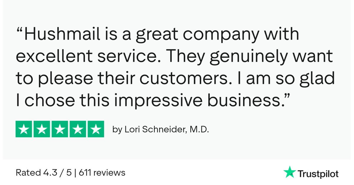 Hushmail tweet media