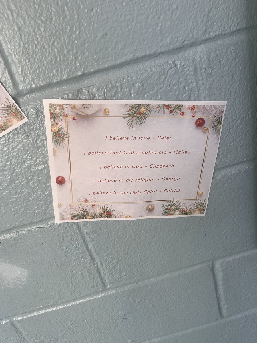 John Cardinal O'Connor School tweet media