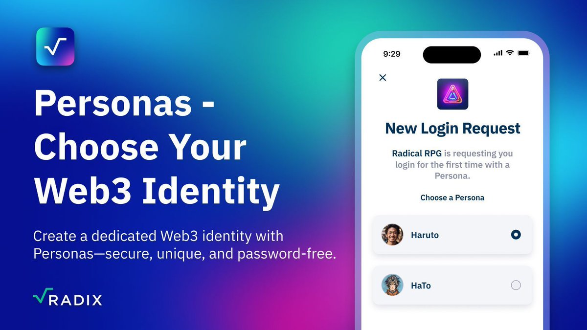 Radix - Radically Different DeFi tweet media