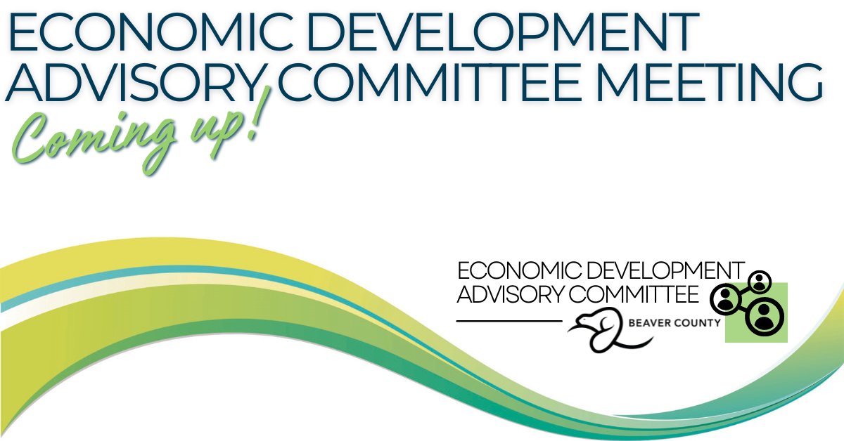 The Economic Development Advisory Committee will meet on Thursday, December 11th at 10 AM at the Claystone Waste Ltd. Edmonton Business Centre. What's on the agenda? Find out here: loom.ly/_0cvmwU

 #BeaverCounty #APlaceToCallHome #EconomicDevelopment