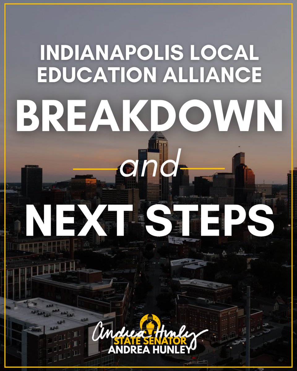 Senator Andrea Hunley tweet media