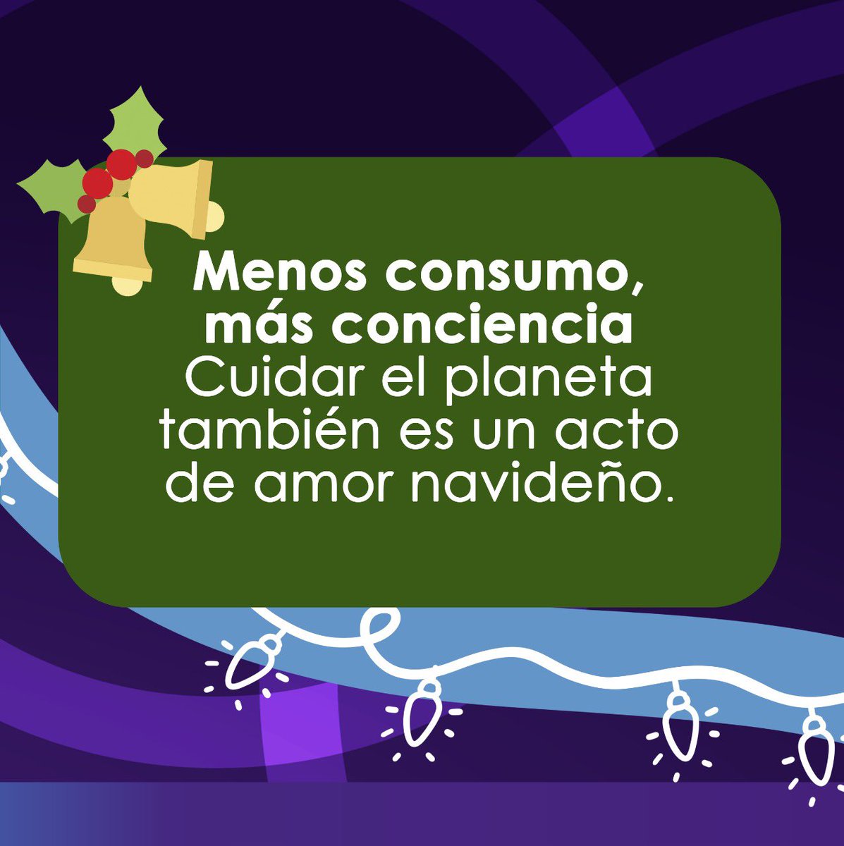 🎄⚡ En esta época decembrina, celebremos con luz… pero con responsabilidad.

✨Cada bombillo, cada adorno y cada momento iluminado también es una oportunidad para cuidar nuestro territorio. 🌎

🌟 Que esta Navidad brille… pero sin desperdiciar energía.