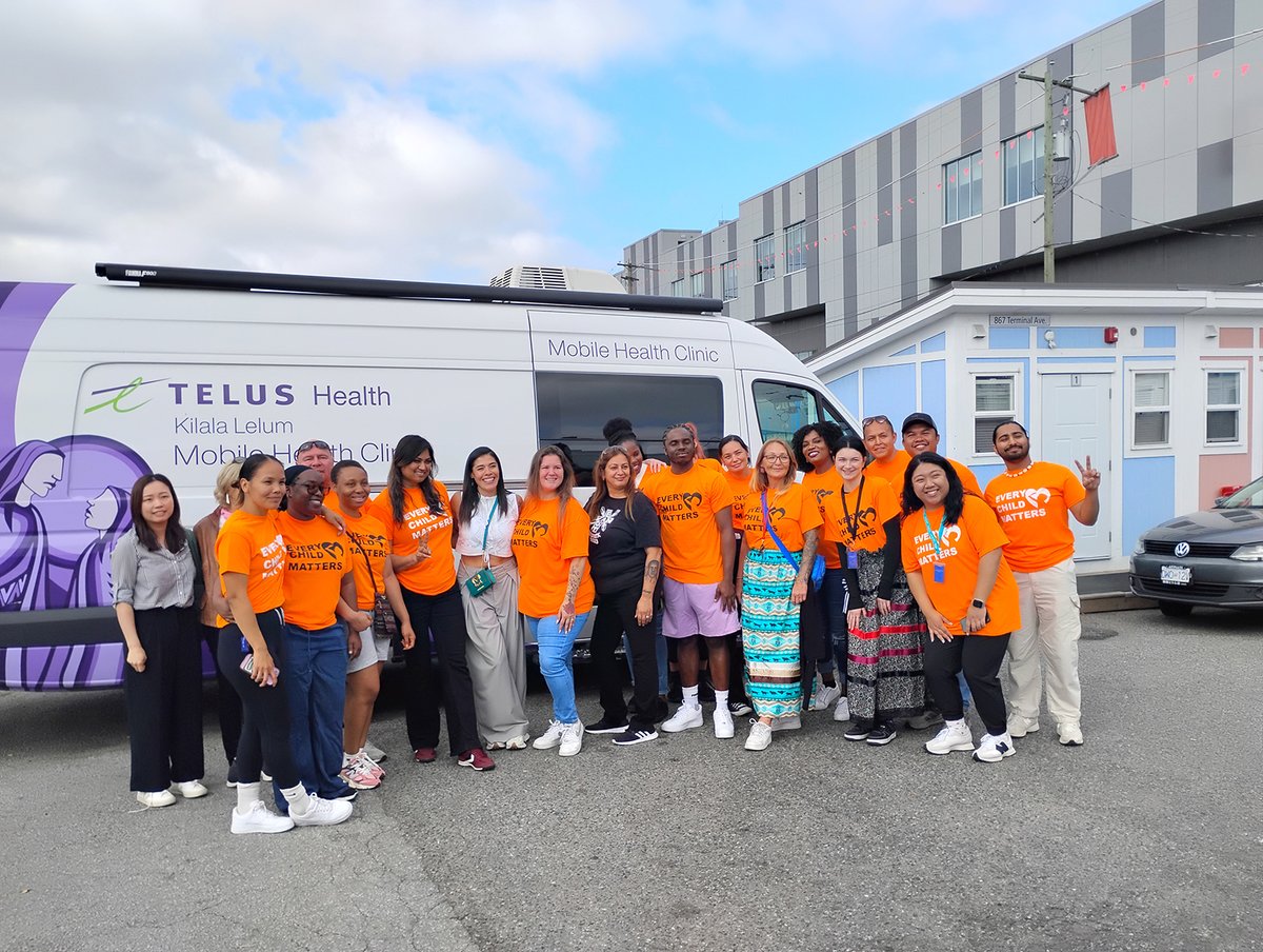 MegaphoneMag's tweet photo. 🚐 On a Roll — Kílala Lelum’s mobile health clinic gets a major boost with new equipment from TELUS Health for Good. https://t.co/hNSvfCC20y