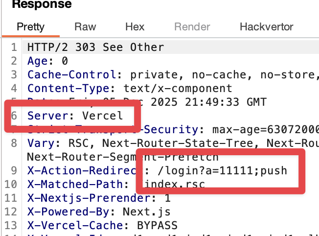 infosec_au's tweet image. Vercel is questioning whether or not a WAF bypass is possible... Pushed an update that uses a payload from @SLCyberSec research team (specifically @hash_kitten). Payload has been running for @assetnote customers for last 18h. github.com/assetnote/reac… use --vercel-waf-bypass flag