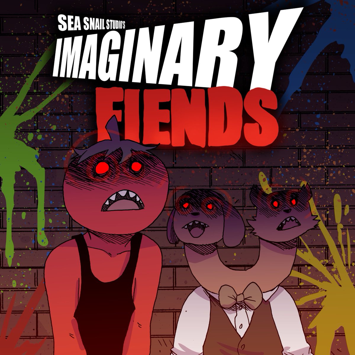 SeaSnailStudio's tweet image. IMAGINARY FIENDS
Chapter 5

Now up on tapas!:
tapas.io/episode/3745583
