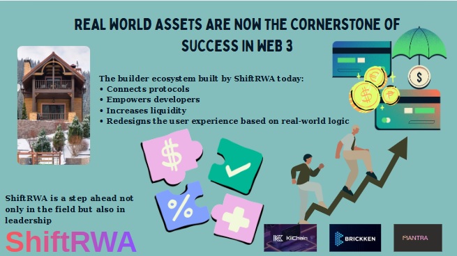 merveavlarB's tweet photo. 💪In #Web3 , Real-World Assets are no longer a concept; they're the new cornerstone of finance.
In the last 12 months, #RWAs haven't just grown—they've moved into the mainstream. #RWA  #Tokenization #SocialMining @ShiftRWA https://t.co/ahM9JDbV5O
