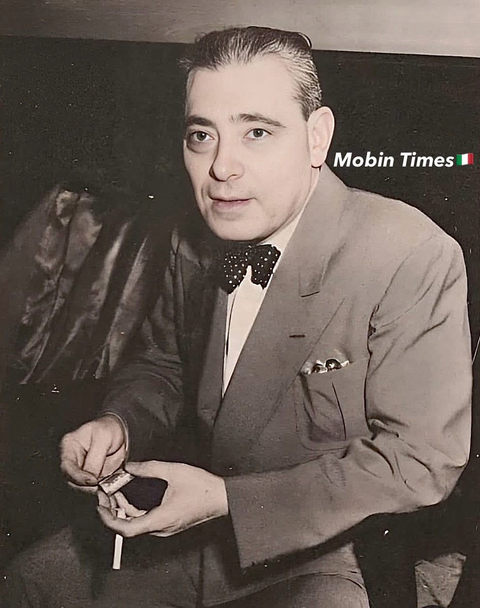 137 yrs ago, Anthony “Tony” Milano was born. Known as “The Old Man,” he served as Cleveland mob underboss for 46 yrs (1930‑1976). One of the lucky wiseguys to reach old age without being whacked or jailed—retirement in that life was rare! #MobinTimes #AnthonyMilano #Mob #Mafia