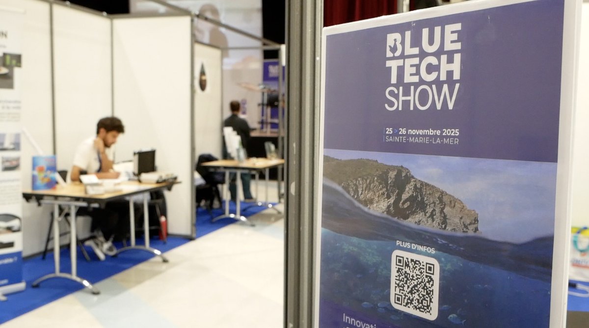 ecom_news's tweet photo. 💧 #PyrénéesOrientales :  Pour les start-ups de l’économie bleue, le salon #bluetechshow est une vitrine stratégique : rencontres avec financeurs, clients et partenaires pour accélérer le développement de technologies durables. #EconomieBleue  @Prefet66 @laurentgauze @cciperpignan  
📼 Reportage vidéo exclusif : https://t.co/fgYjzdugBZ