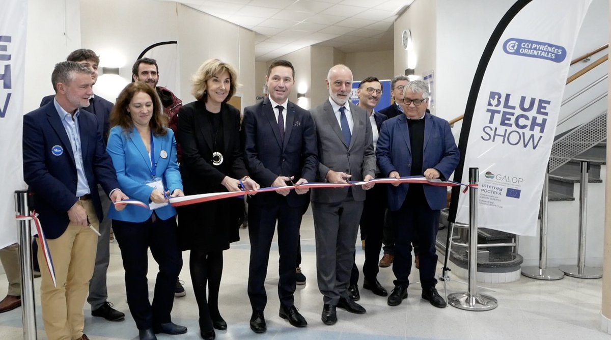 ecom_news's tweet photo. 💧 #PyrénéesOrientales :  Pour les start-ups de l’économie bleue, le salon #bluetechshow est une vitrine stratégique : rencontres avec financeurs, clients et partenaires pour accélérer le développement de technologies durables. #EconomieBleue  @Prefet66 @laurentgauze @cciperpignan  
📼 Reportage vidéo exclusif : https://t.co/fgYjzdugBZ