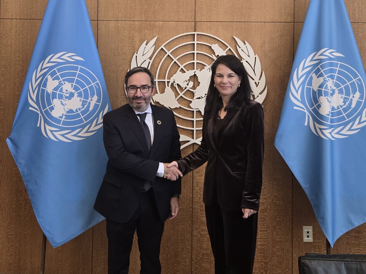 UN_PGA's tweet image. I met with Mr. Jorge Moreira da Silva, USG and Executive Director of UNOPS today. We discussed the importance of UN80 reforms and the opportunity they present to enhance efficiency, coherence, and impact across the UN system.
