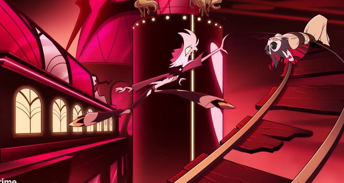 Demonalchemist7's tweet image. I love when Angel &amp;amp; Husk rescue each other