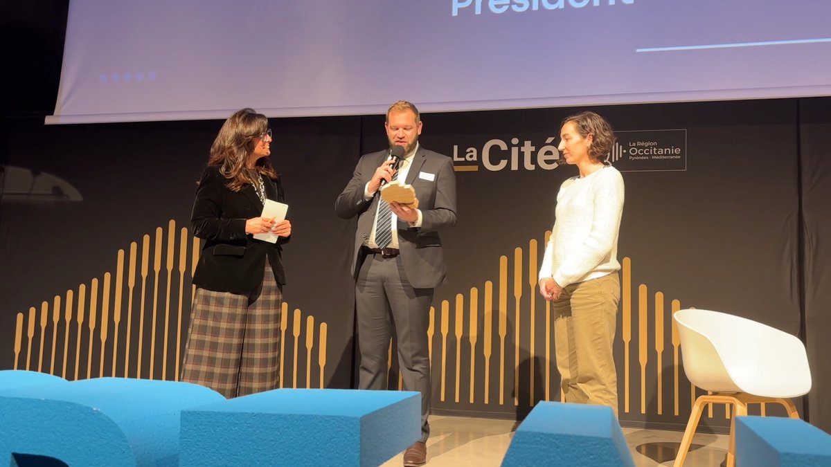 🏆En direct de #Toulouse pour les 18èmes Trophées des Partenaires de l’Innovation de <a href="/CREALIAocc/">CREALIA Occitanie</a> : Une célébration de l’écosystème entrepreneurial régional avec <a href="/CaroleDelga/">Carole Delga</a> <a href="/Occitanie/">Région Occitanie</a> <a href="/stephmarcel34/">Stephane MARCEL</a>. Reportage vidéo exclusif : bit.ly/3M497jY