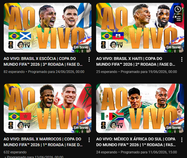 Futebol na TV tweet media
