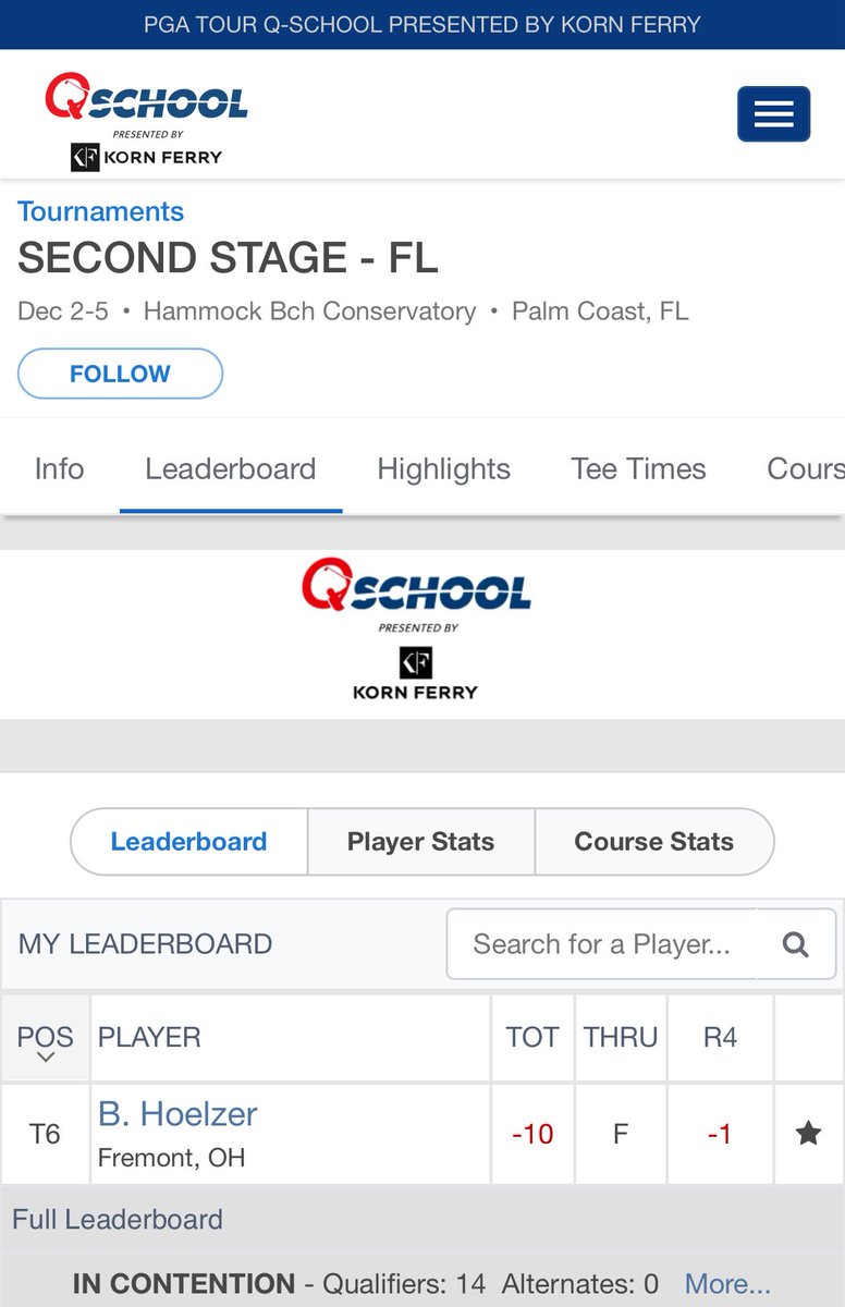 Brandon Hoelzer Tracker tweet media