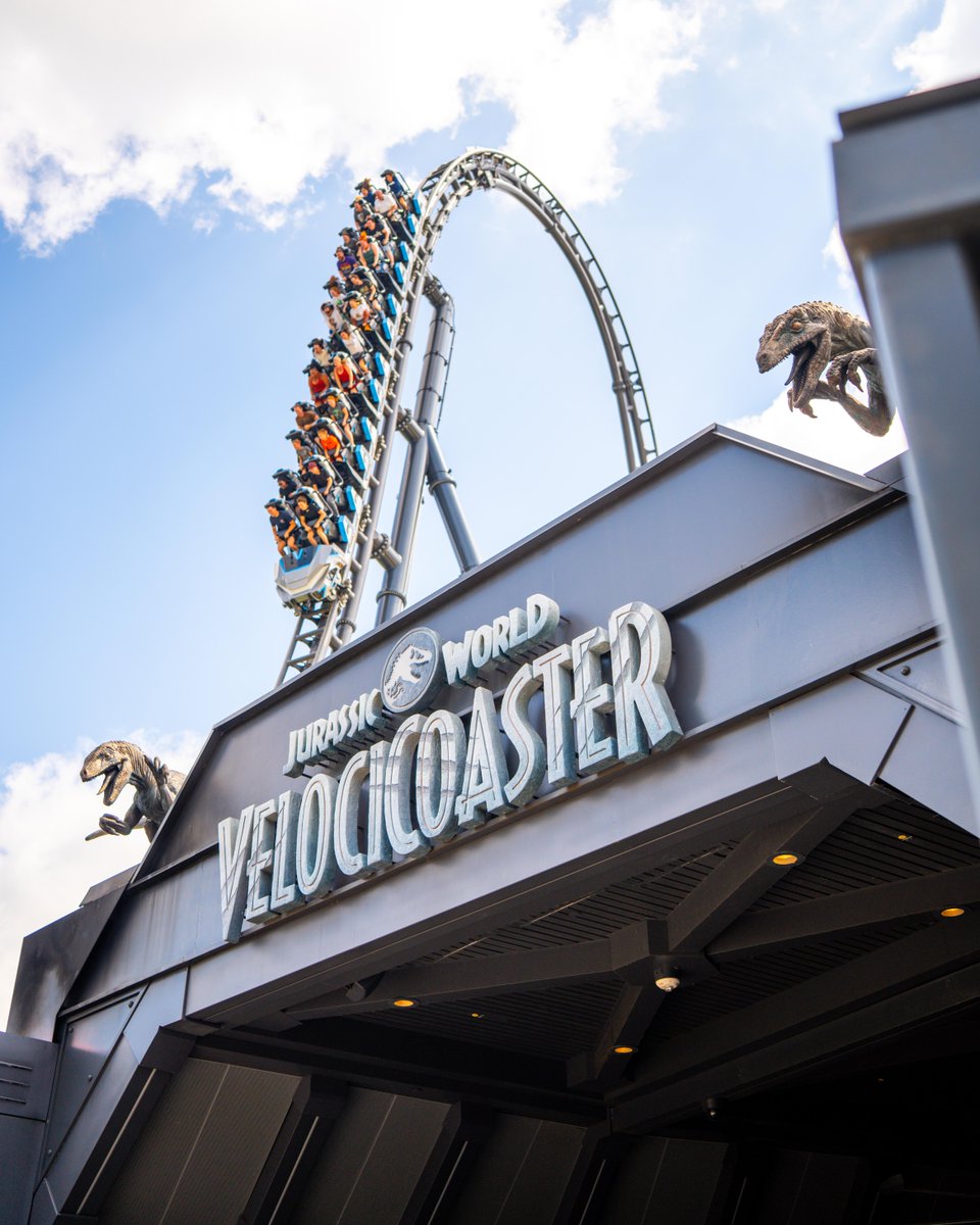 UniversalORL's tweet image. Them: You need to stop making riding roller coasters your whole personality!

Us: What was that? Couldn't hear you over the sound of VelociCoaster going by.