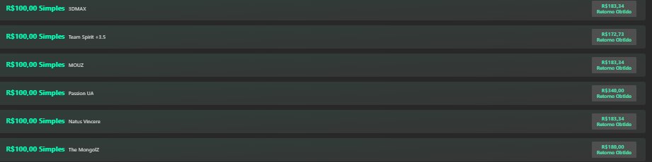 Grilo_Tips's tweet image. ✅✅✅✅