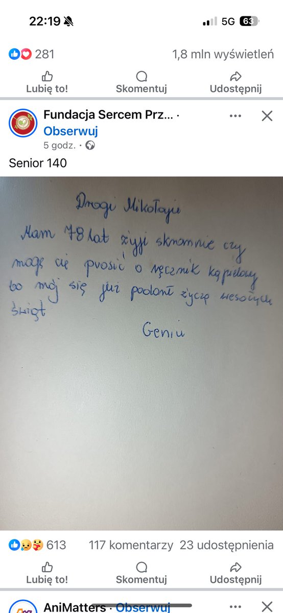 Płacze za każdym razem jak czytam takie listy 😭