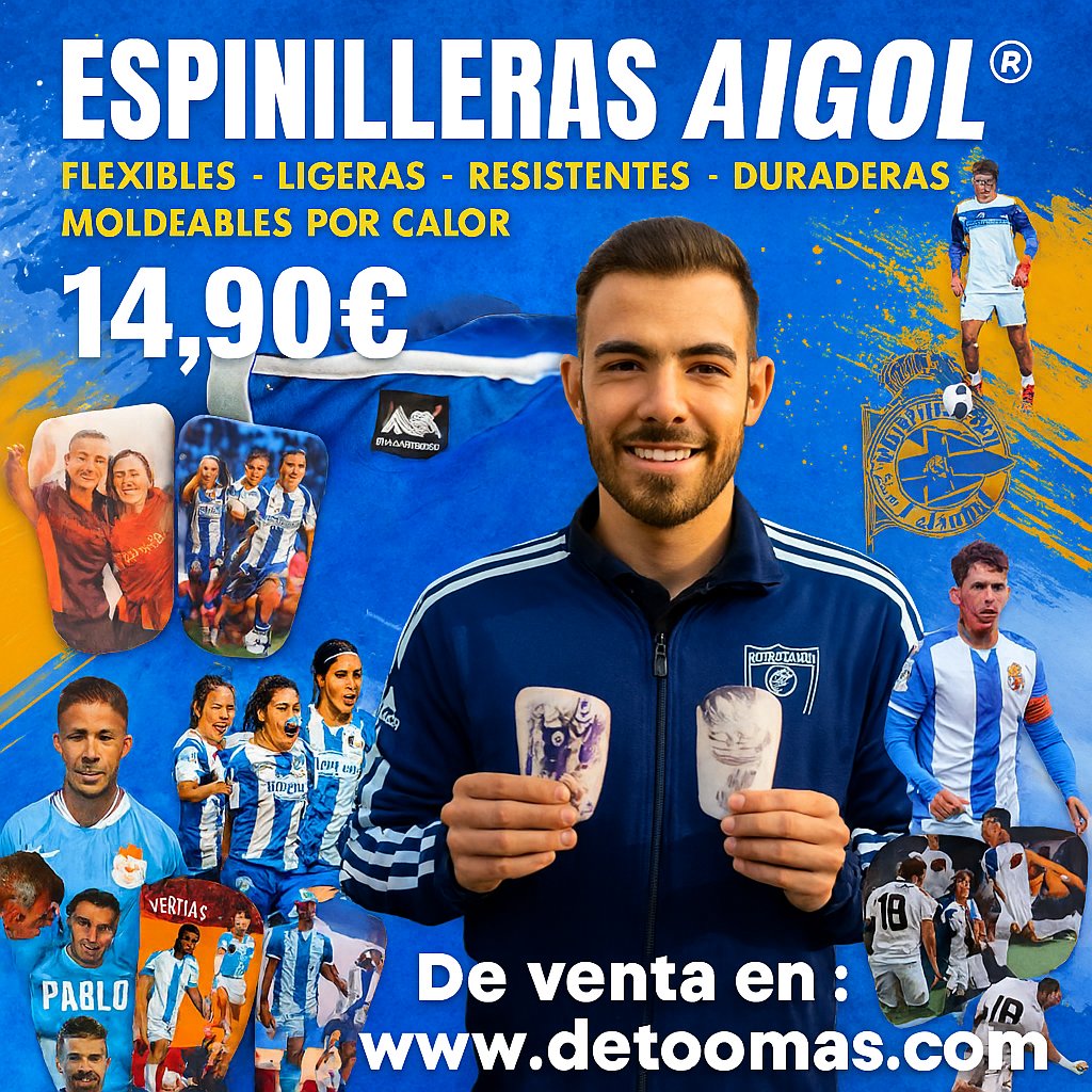depypub's tweet photo. Espinilleras Nueva generación AIGOL.
Flexibles -Ligeras-Resistentes-Duraderas y
Moldeables por Calor.
Fabricadas y Patentadas en España.
Personalizadas 19,90
Escudos 14,90.
Cuatro tallas.
De venta en :
https://t.co/1PqTAF8Ow2
#espinilleras#espinilleraspersonalizadas#aigol https://t.co/oPOYL1x8gm