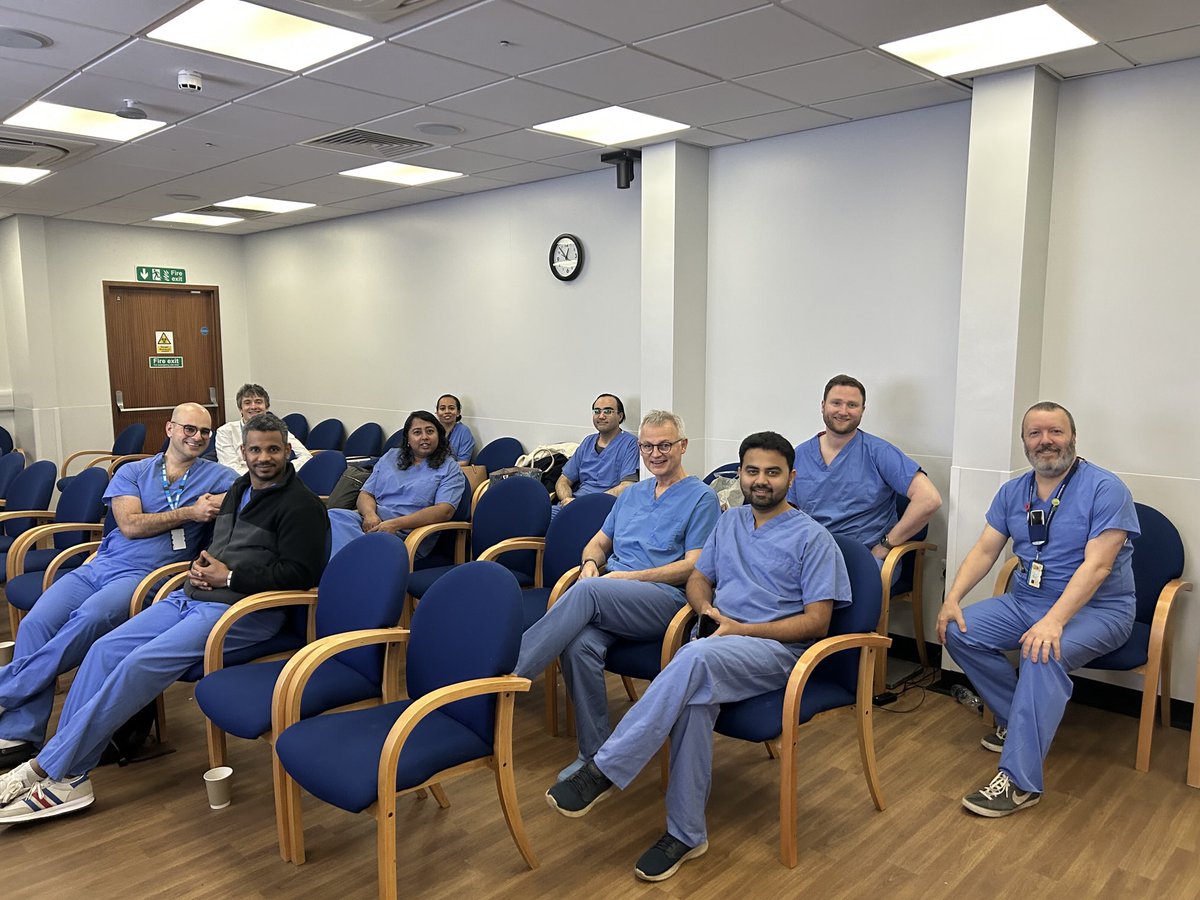 Great to see the future generation of HPB endoscopy trainers (Stewart, Bidour, Khalid and Umair) training during the course. Makes us feel proud and old at the same time😀Thank you ⁦<a href="/NorthernETA/">Northern Endoscopy Training Academy (NETA)</a>⁩ ⁦⁦<a href="/JAG_Endoscopy/">JAG Endoscopy</a>⁩. North east is the place for endoscopy training