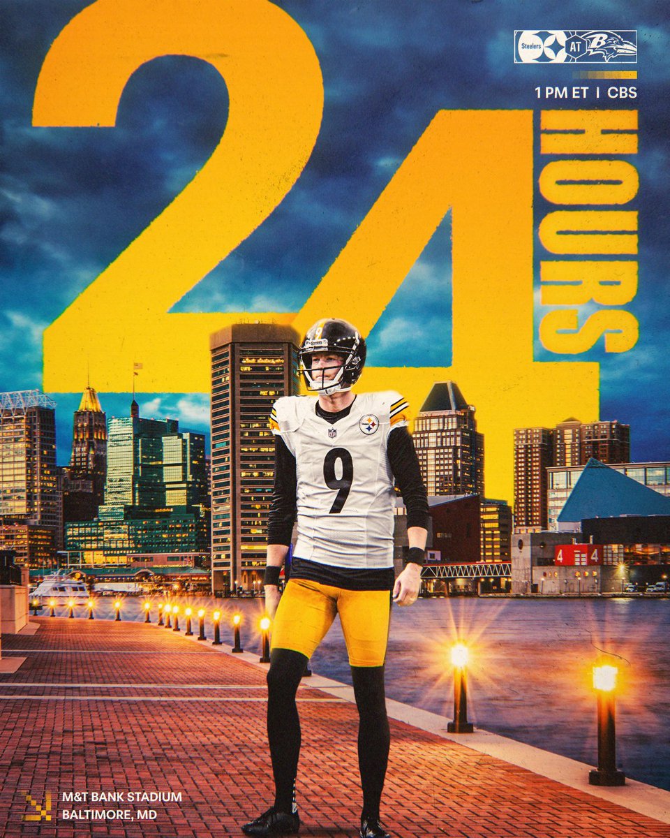 steelers's tweet image. ⏰⏰⏰

#ProBowlVote Chris Boswell