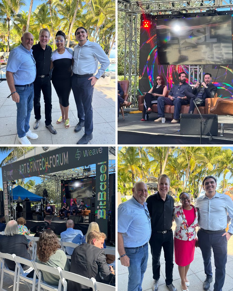 EASLonline's tweet photo. What a blast at Art Basel! EASL members came together at the Sagamore Hotel for dynamic conversations on AI, IP, and protecting creative and business brands. Huge thanks to everyone who attended! https://t.co/0ld6kWTthe
