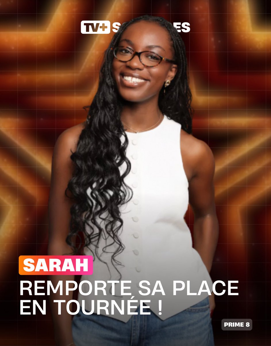 ✨ Sarah remporte sa place en tournée grâce à son tableau chanter/danser !

| #StarAcademy