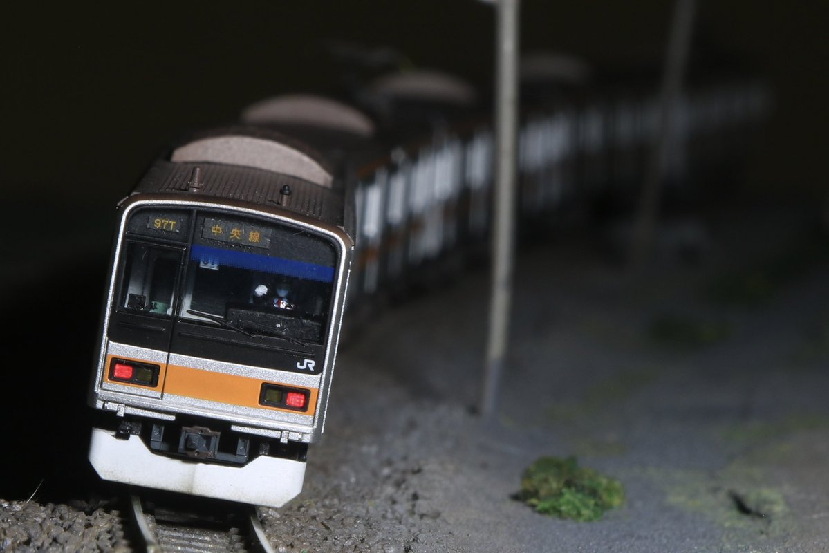 TOMIX 98849＋98335 209系ﾄﾀ81編成 出場。 品番の通り、最初は旧製品で