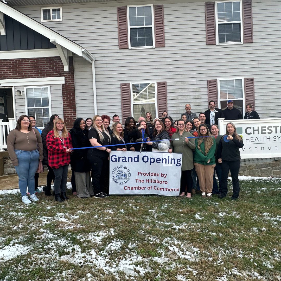 ChestnutHealth's tweet image. On Wednesday, December 4, we had our Hillsboro Open House, and we are so grateful for everyone who took the time to stop by. Your presence, your conversations, and your excitement for this location made the day incredibly meaningful!