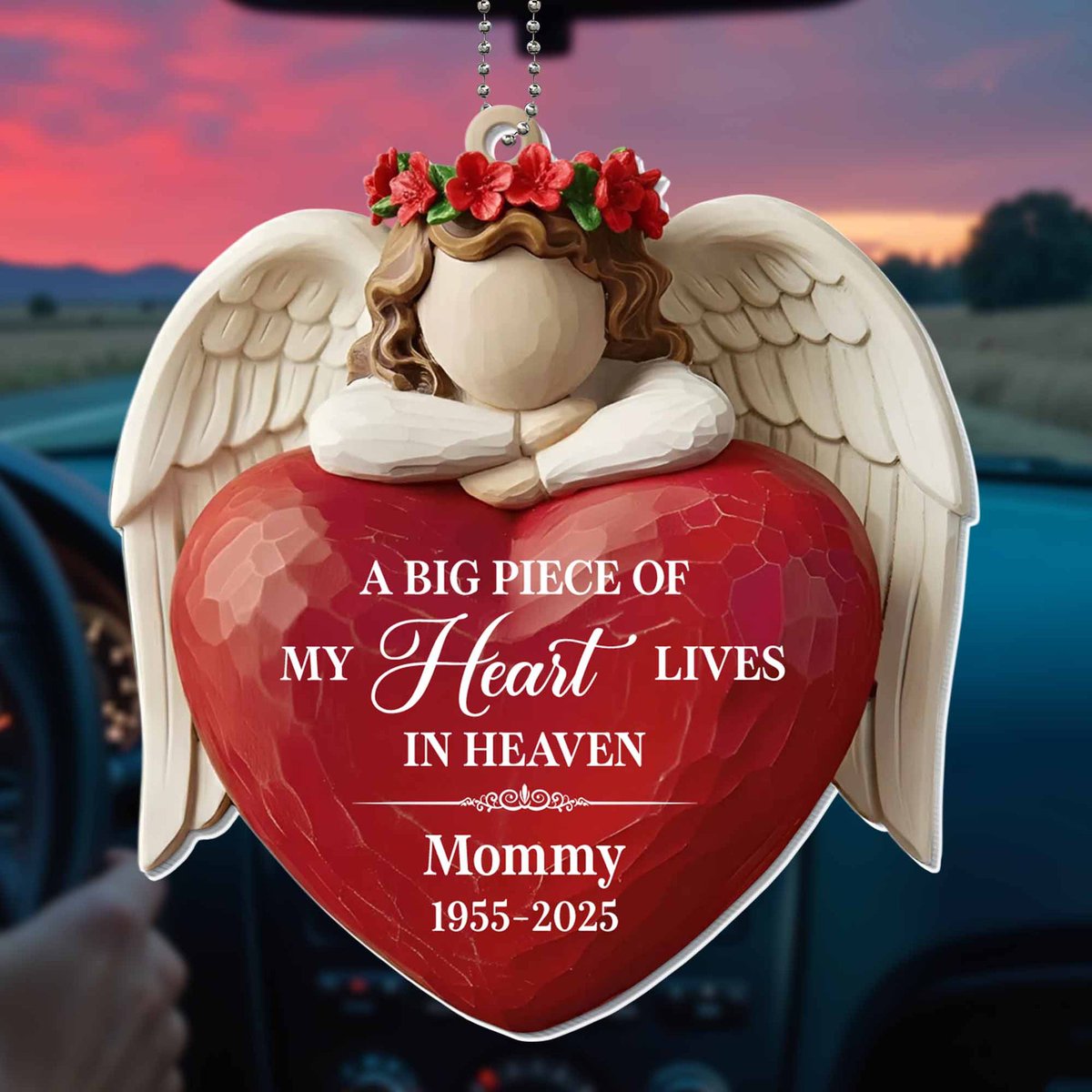 almagemsx's tweet photo. A Big Piece Of My Heart Lives In Heaven Angel Heart,Personalized Custom Acrylic Ornament,Gift For Family And Bereaved 
10% Off: TWITTERWIN10
https://t.co/ADKDe3Q54h https://t.co/yB0Y6KHxga
