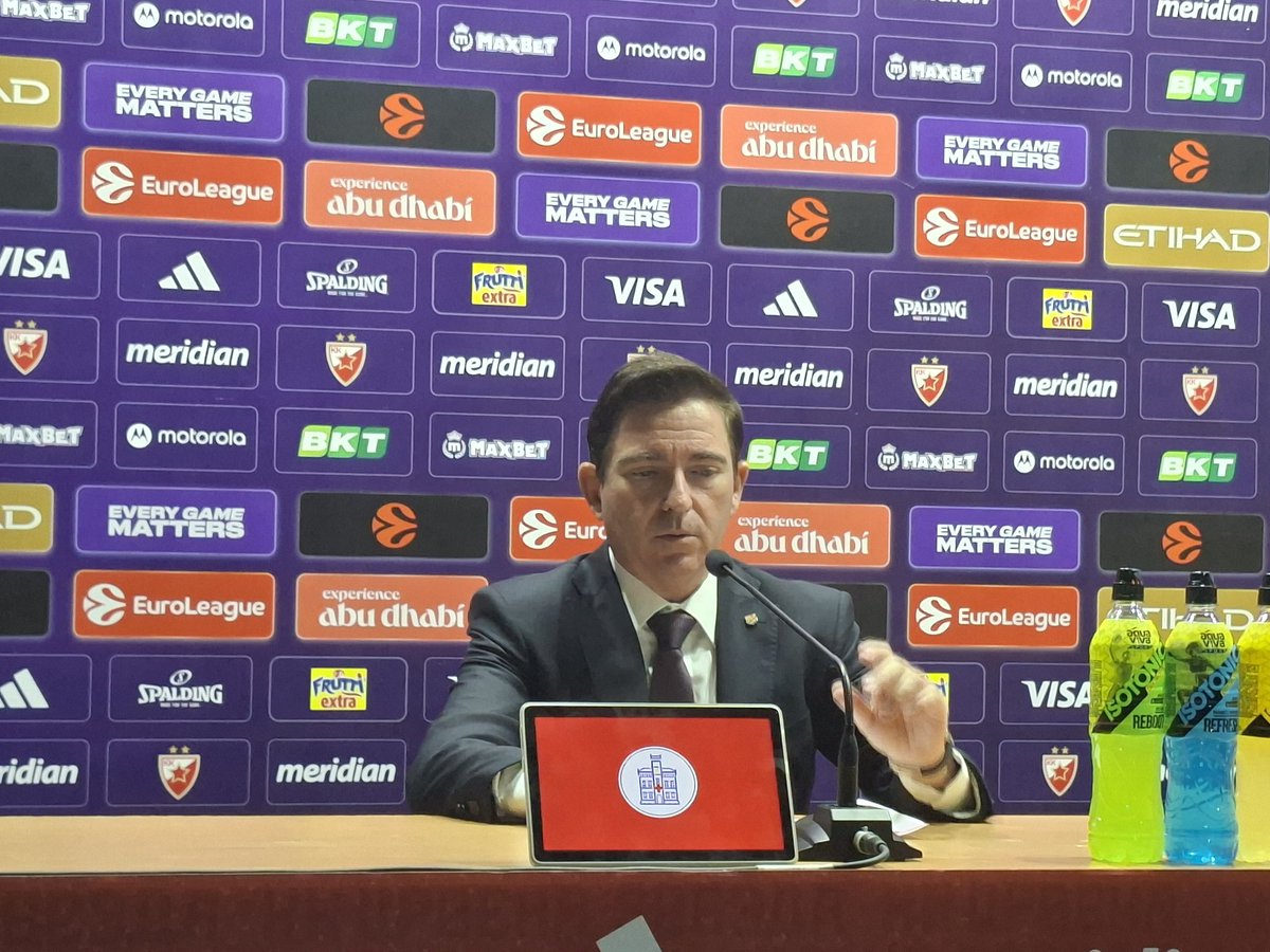 🗣️Xavi #Pascual (Barca): I didn't talk with president Laporta which league we will play in 2027 (#Euroleague or NBA Europe), everything's open.

Fantastična atmosfera i navijači večeras. Kontrolisali smo meč od početka, od 0:2. Igrali smo dobro, ali sa mnogo grešaka na kraju...