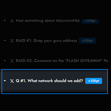 Gurufin HQ tweet media