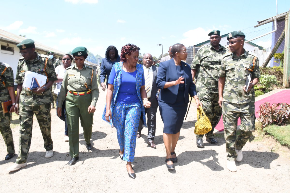 POMACKenya's tweet photo. The Power of Mercy Advisory Committee lead by the Chair the Hon. Attorney General Dorcas Oduor, on 5th December, launched the County Based Multi Agency Committees at Nakuru Main Prison. https://t.co/y6CSrXNodH