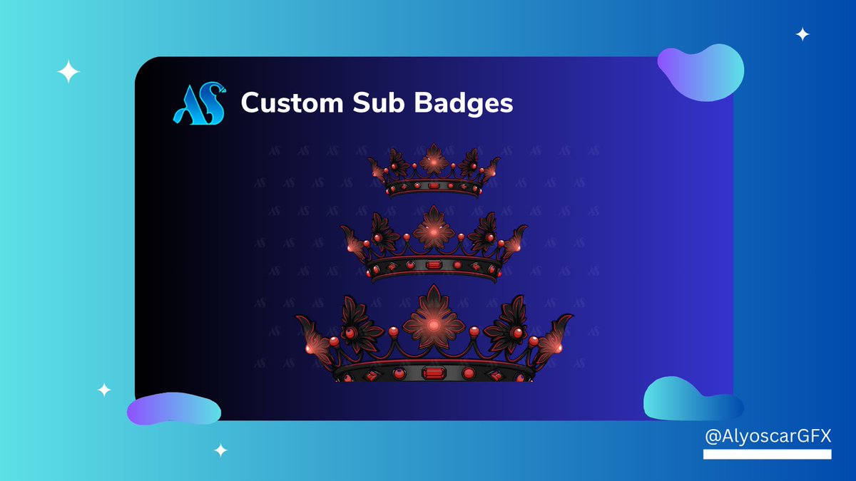 Fresh sub badges I designed for clients 

Tips → loyalty flex  

Need yours? DM me now  

#TwitchBadges #CustomBadges