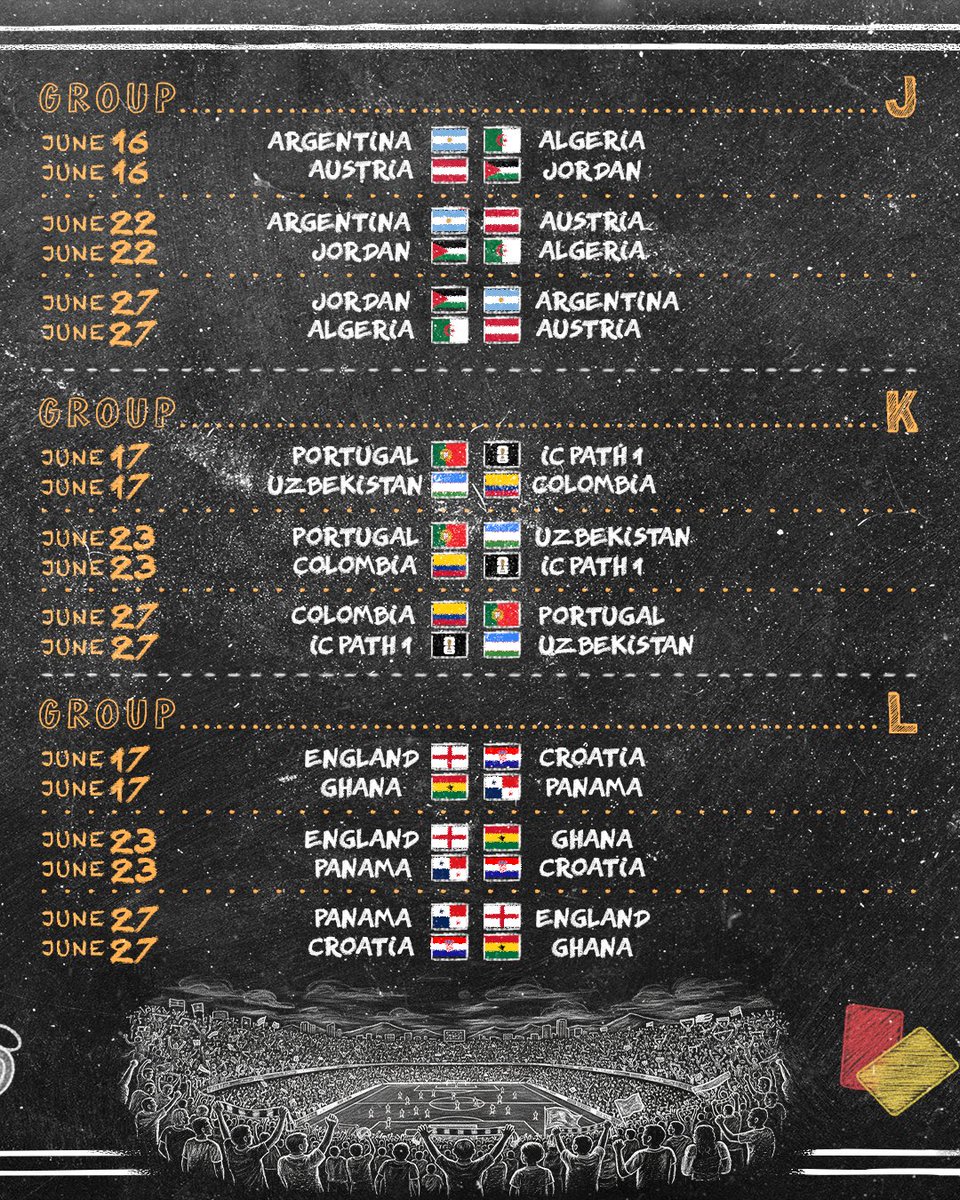 brfootball's tweet image. All the World Cup fixtures 🍽️