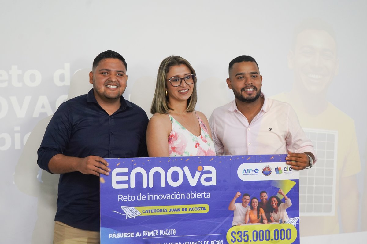 Aire_Energia's tweet image. ¡Estos son los ganadores de Ennova y hoy celebramos juntos un triunfo que es de todos! 

 AID GROUP SAS (@aidgroupsas) - “Kit’s de Energía Solar Autónomos para Familias – Rural”, una solución poderosa que llegará directo a la comunidad de cubeteros en Tasajera, Magdalena. Energía…