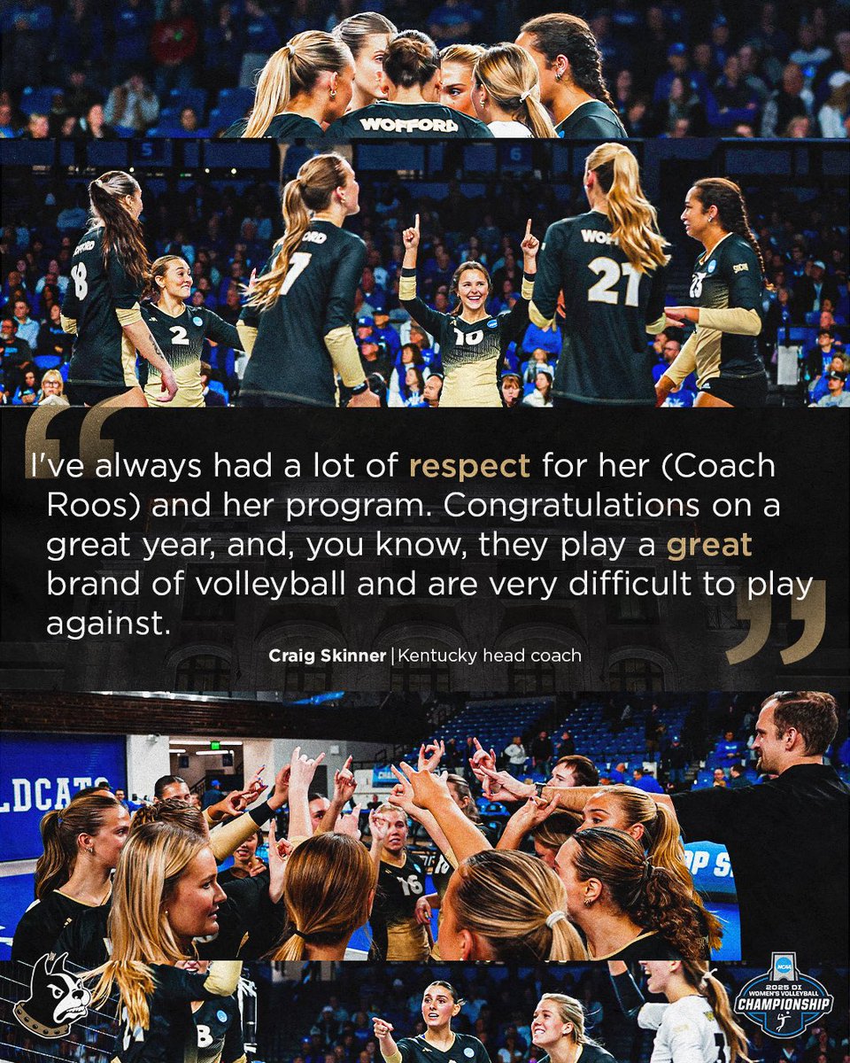 Wofford Volleyball tweet media