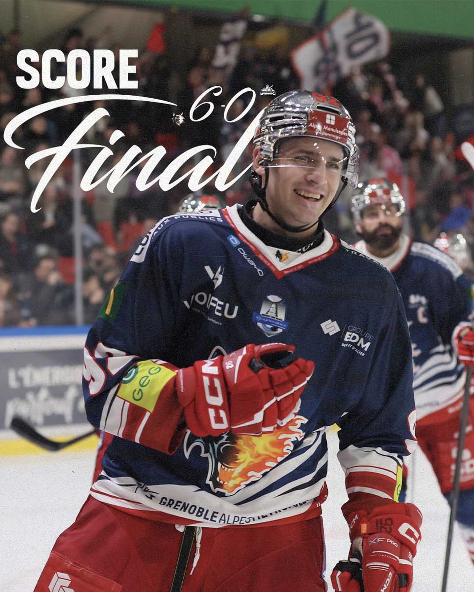 VICTOIRE 💥💥💥

Soirée parfaite à Polesud !

Grenoble 6️⃣ - 0️⃣ Chamonix

#BDLNATION 🔴🔵